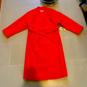 JUSTFAB Wrap Front Double Knit Coat XS